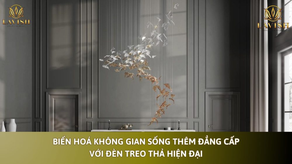 đèn treo thả hiện đại