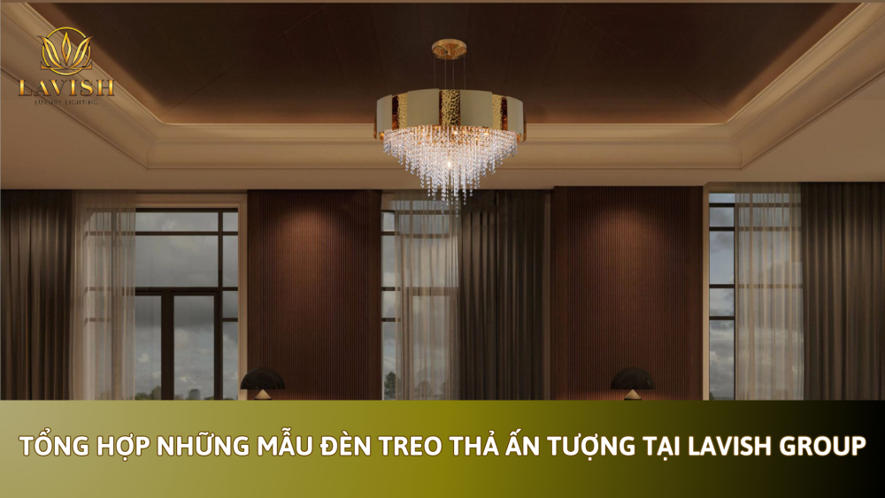 mẫu đèn treo thả ấn tượng