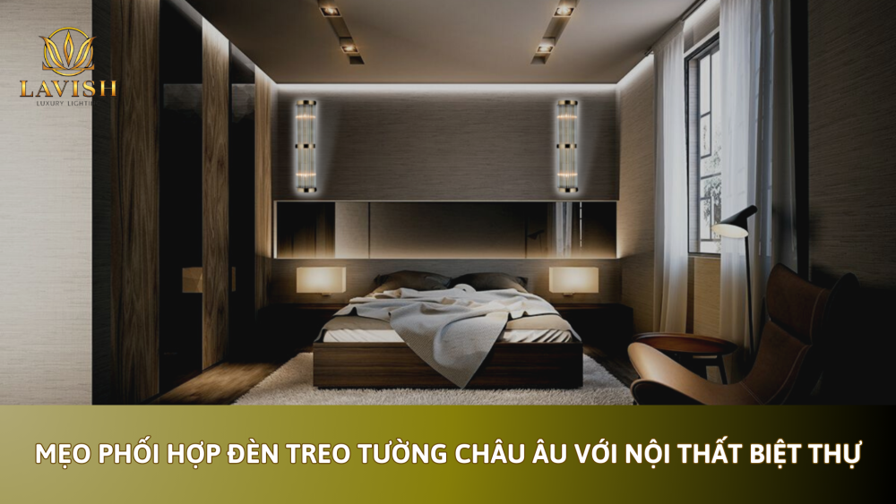 đèn treo tường châu Âu